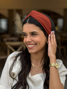 סרט לשיער בד שיפון חמרה