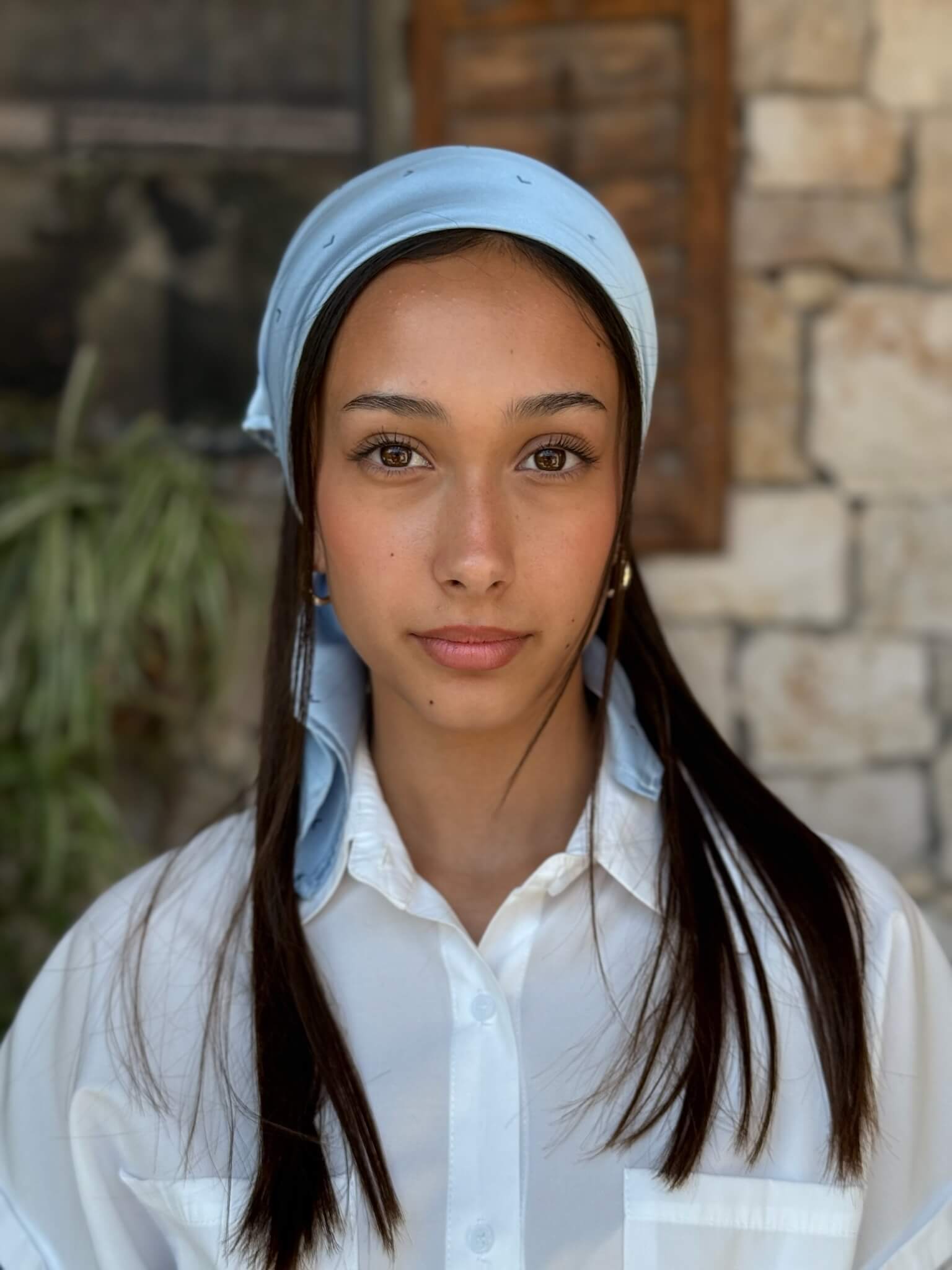ריבוע שיפון תכלת